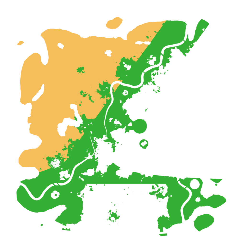 Biome Rust Map: Procedural Map, Size: 4500, Seed: 1726759528