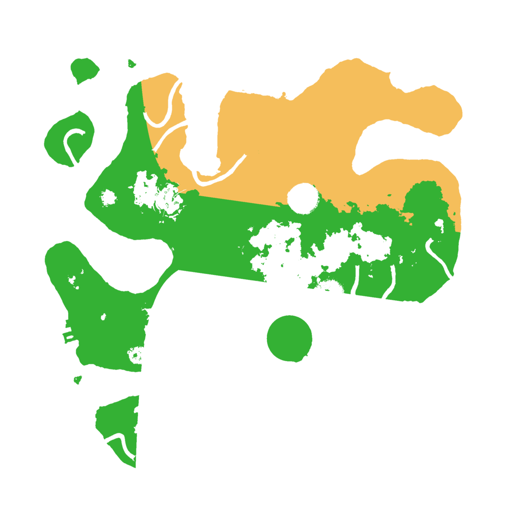 Biome Rust Map: Procedural Map, Size: 3000, Seed: 329209132