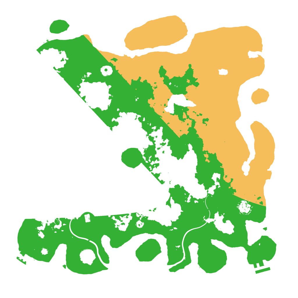 Biome Rust Map: Procedural Map, Size: 4000, Seed: 946533