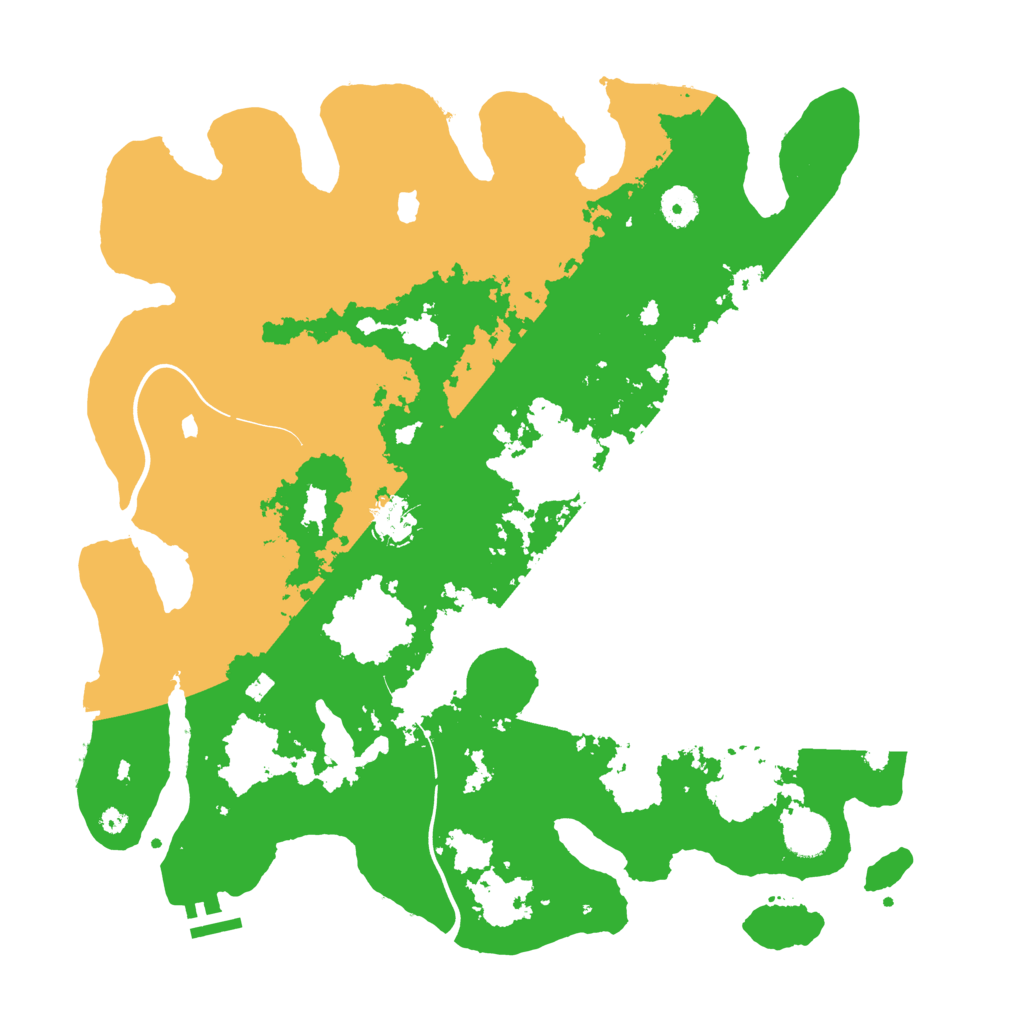 Biome Rust Map: Procedural Map, Size: 4000, Seed: 5873659