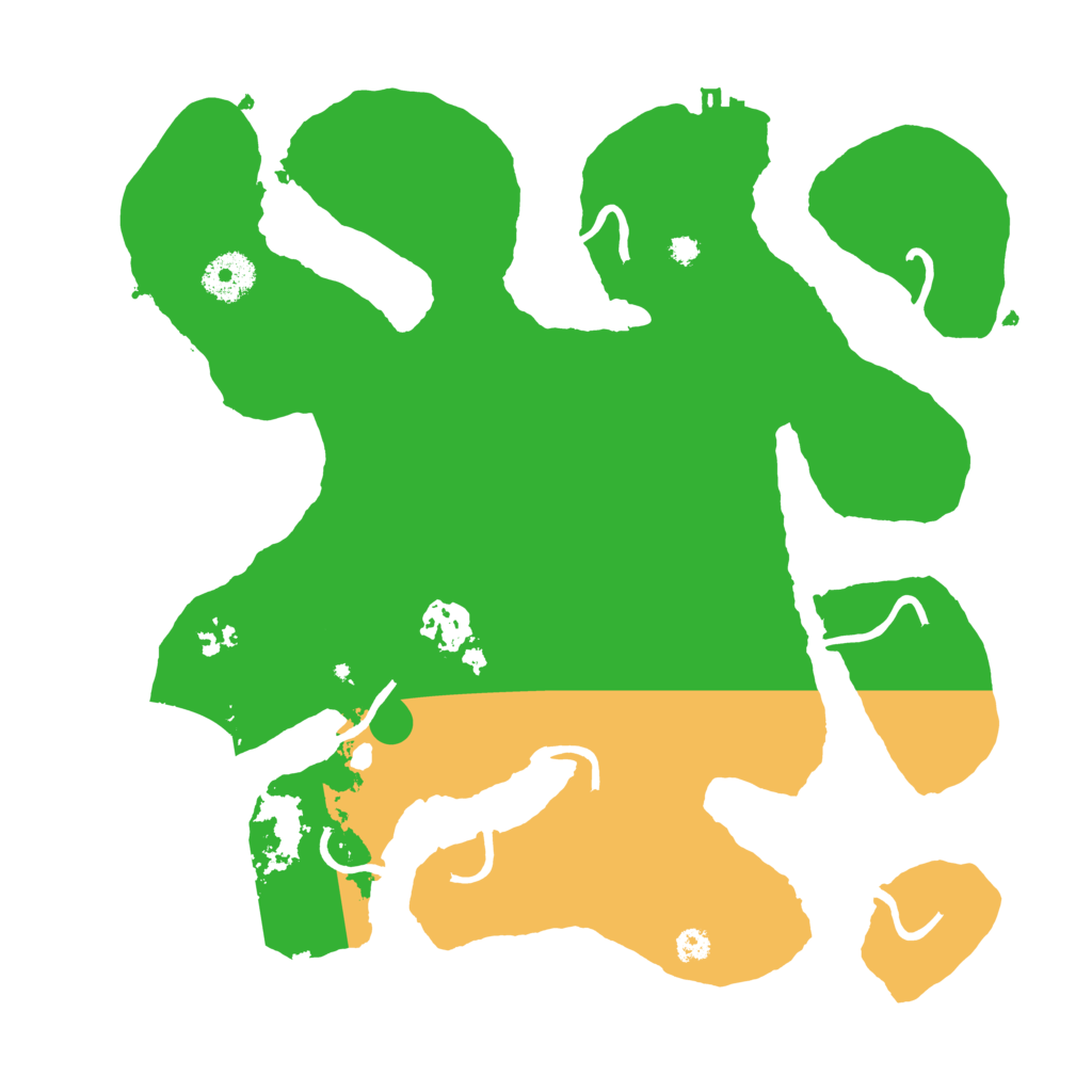 Biome Rust Map: Procedural Map, Size: 3300, Seed: 163162