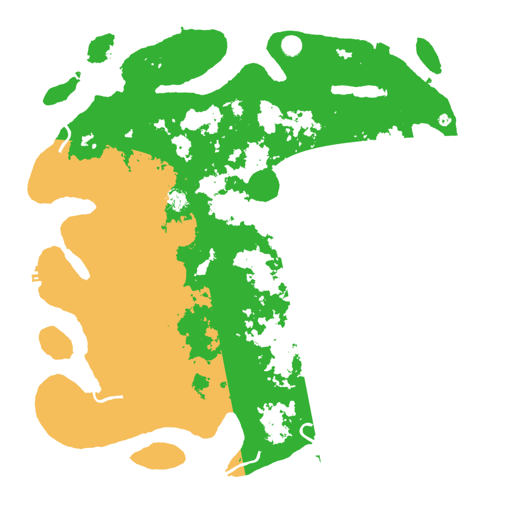 Biome Rust Map: Procedural Map, Size: 4300, Seed: 5583577