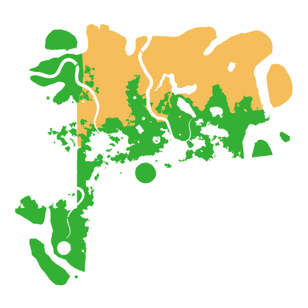 Biome Rust Map: Procedural Map, Size: 4000, Seed: 535851