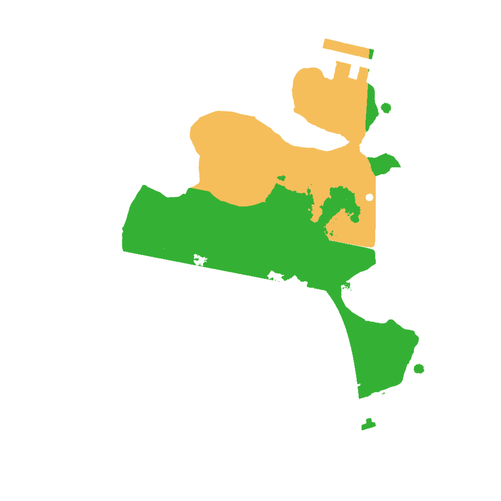 Biome Rust Map: Procedural Map, Size: 2001, Seed: 6738