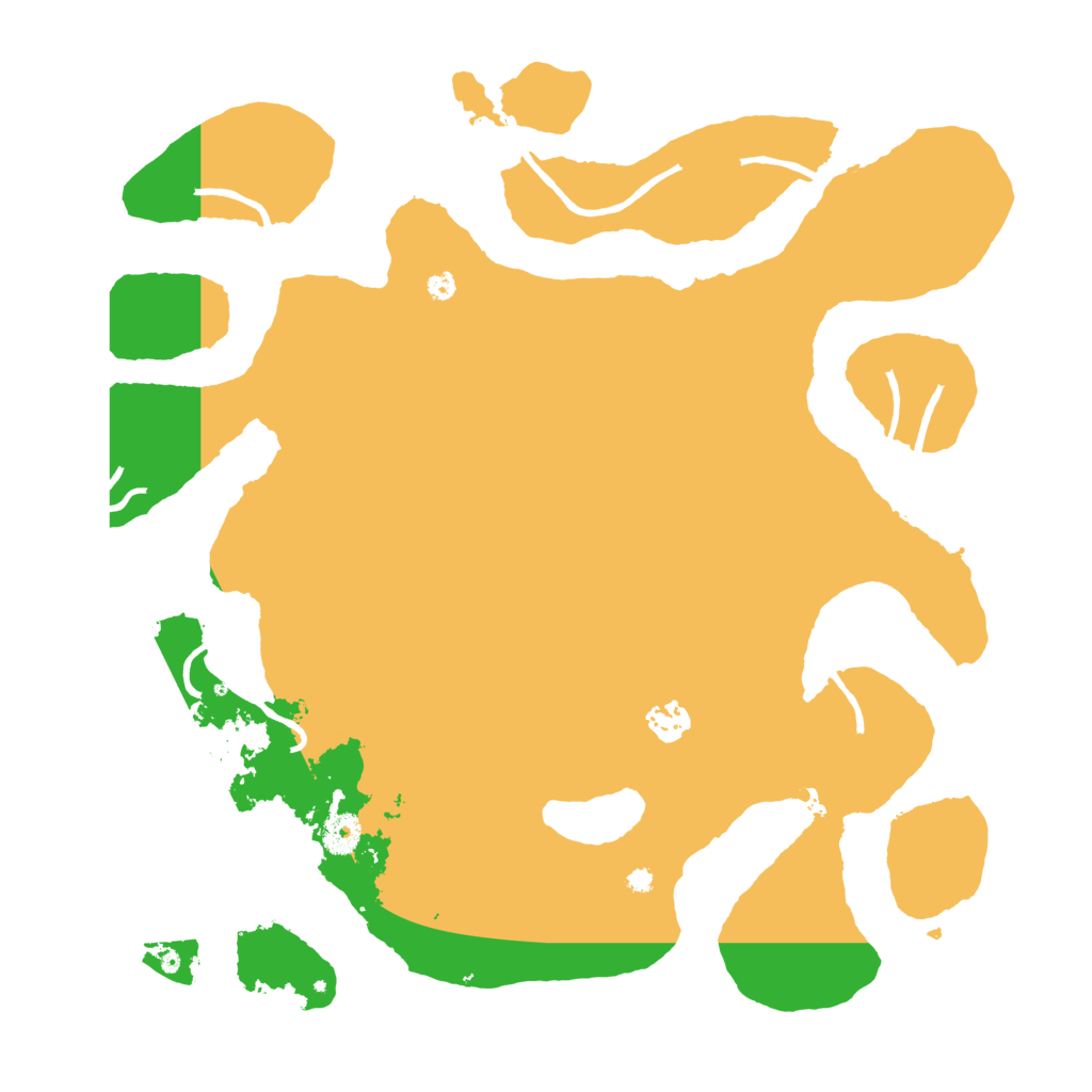 Biome Rust Map: Procedural Map, Size: 4000, Seed: 587575