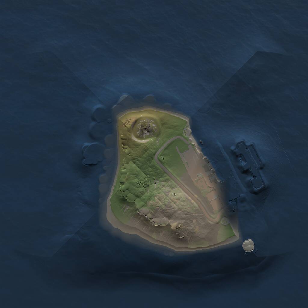 Rust Map: Procedural Map, Size: 1000, Seed: 995359605, 2 Monuments