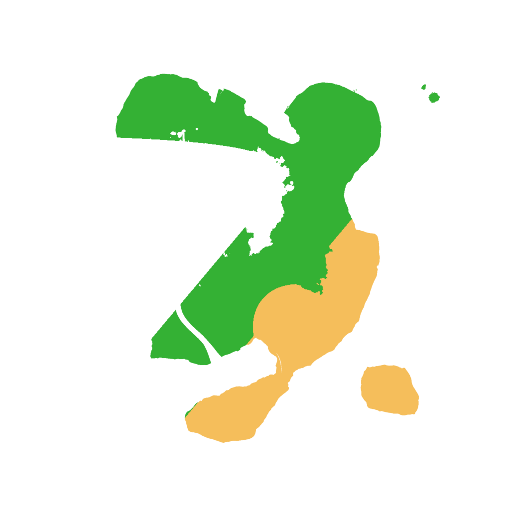 Biome Rust Map: Procedural Map, Size: 2000, Seed: 69474658