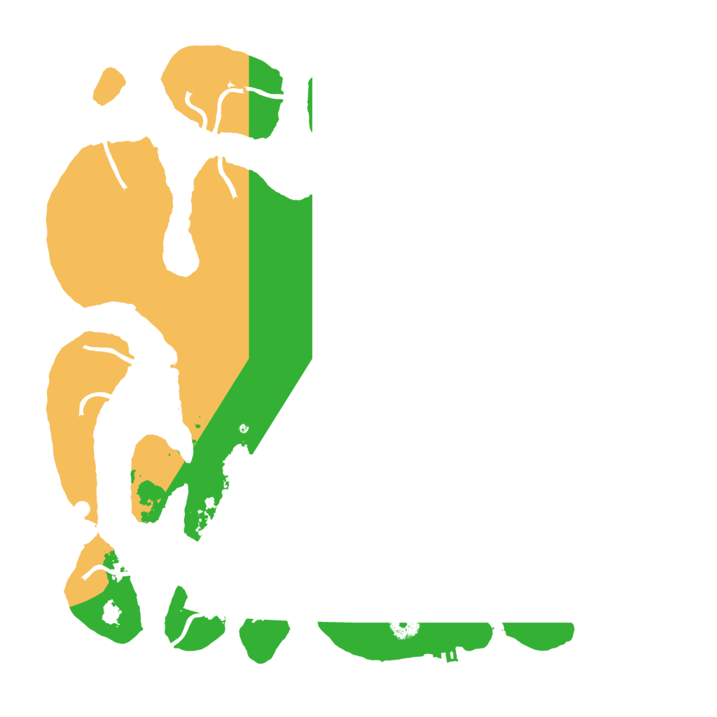 Biome Rust Map: Procedural Map, Size: 3950, Seed: 1031399923