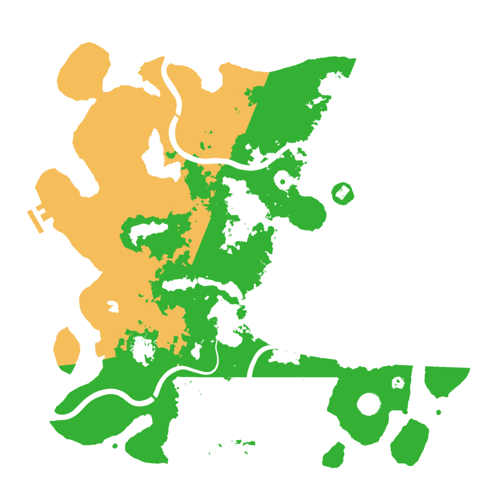 Biome Rust Map: Procedural Map, Size: 4000, Seed: 637397