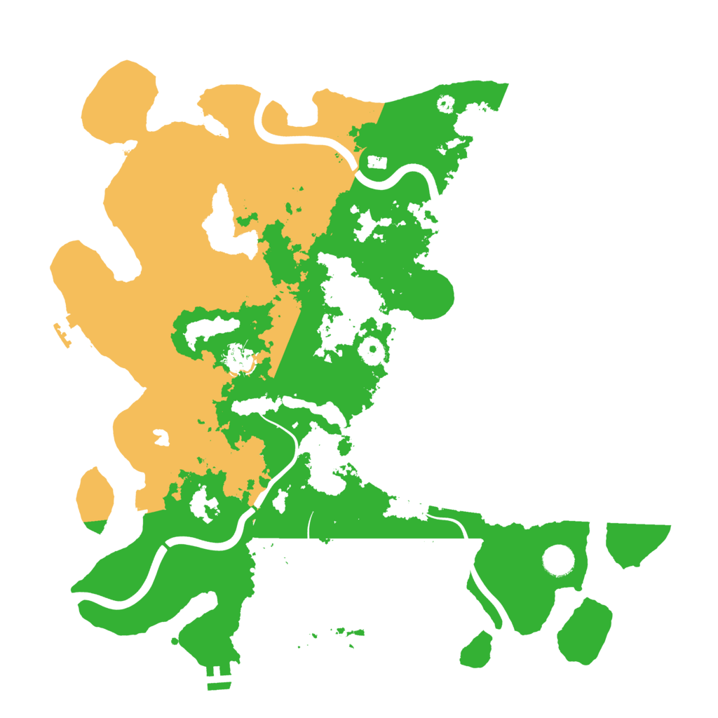 Biome Rust Map: Procedural Map, Size: 4000, Seed: 637397