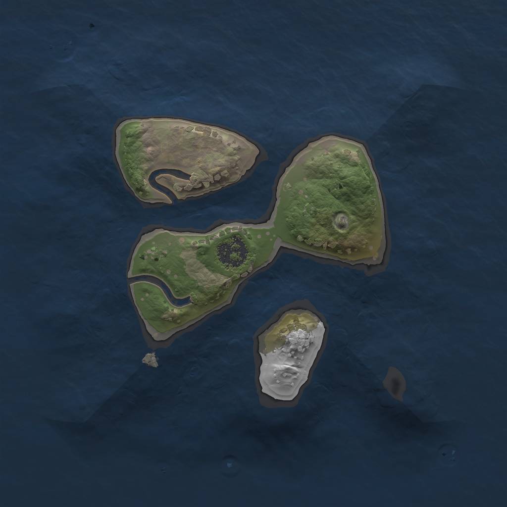 Rust Map: Procedural Map, Size: 1700, Seed: 1783412431, 5 Monuments