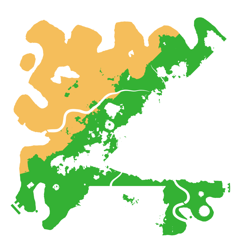 Biome Rust Map: Procedural Map, Size: 4050, Seed: 1671343593
