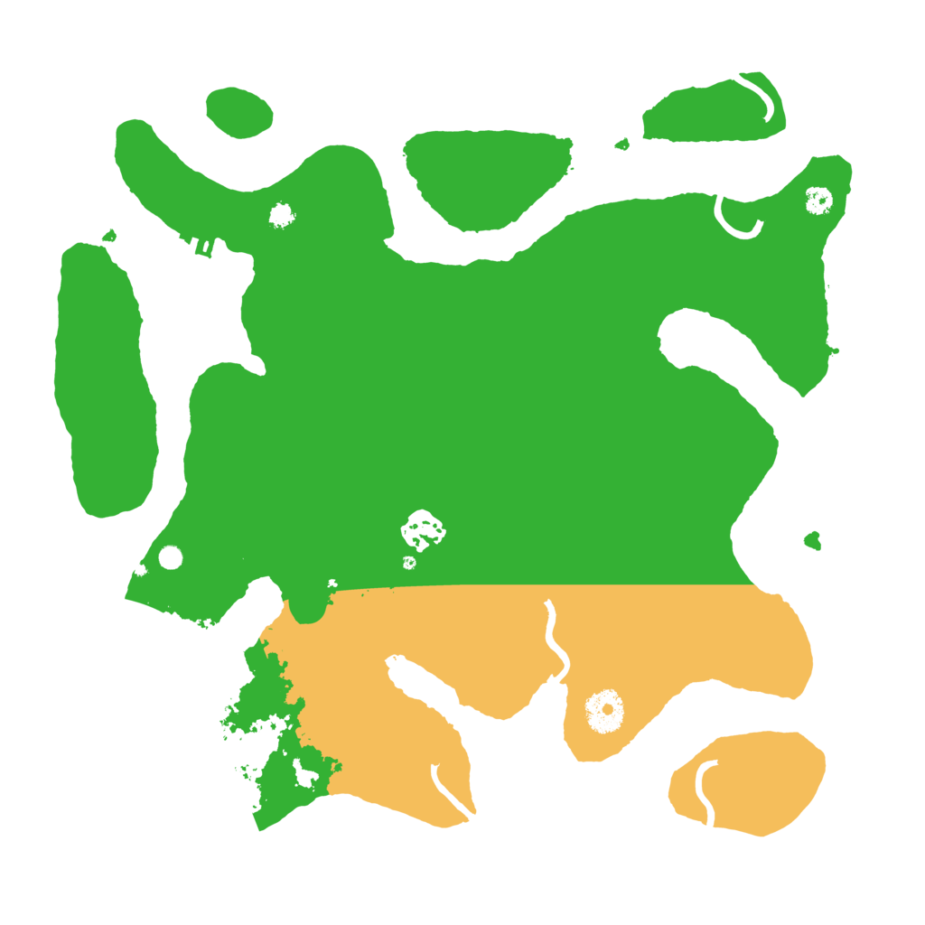 Biome Rust Map: Procedural Map, Size: 3400, Seed: 1514507938