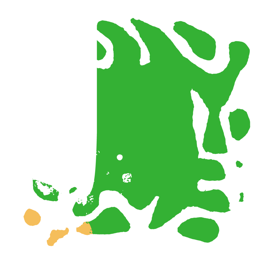 Biome Rust Map: Barren, Size: 4000, Seed: 3572