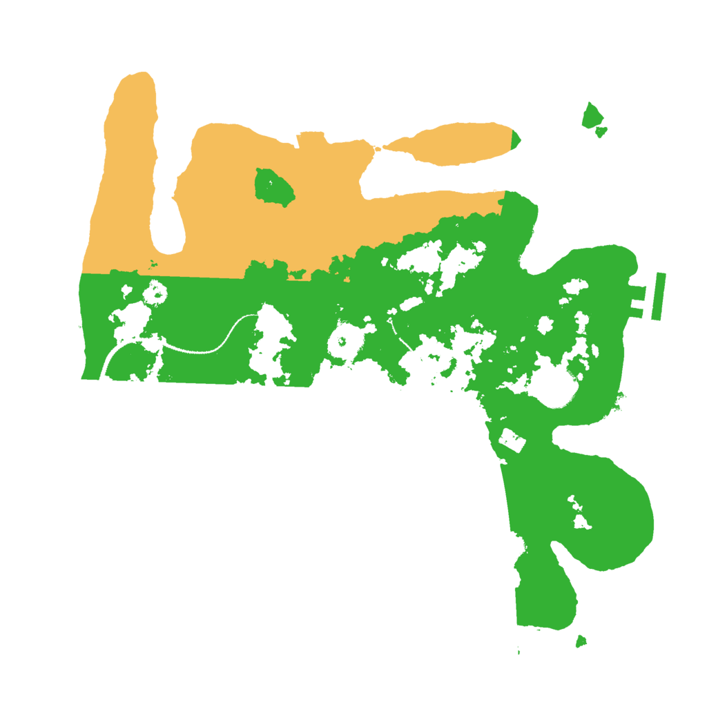 Biome Rust Map: Procedural Map, Size: 3000, Seed: 1946549735