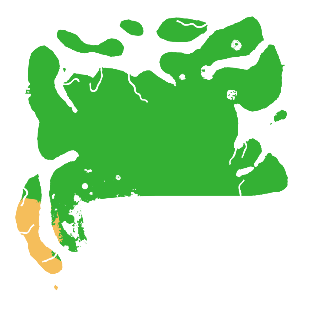 Biome Rust Map: Procedural Map, Size: 4500, Seed: 241355324