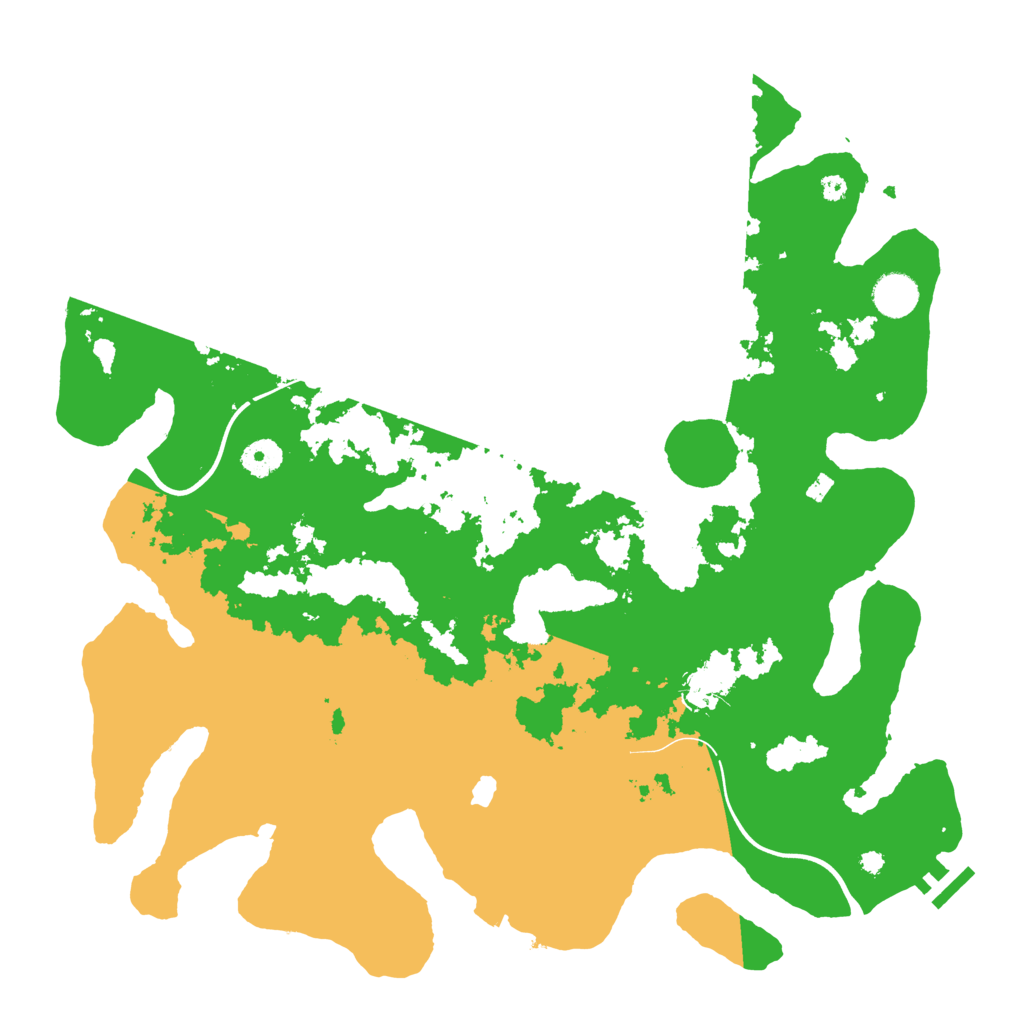 Biome Rust Map: Procedural Map, Size: 4000, Seed: 1125495177