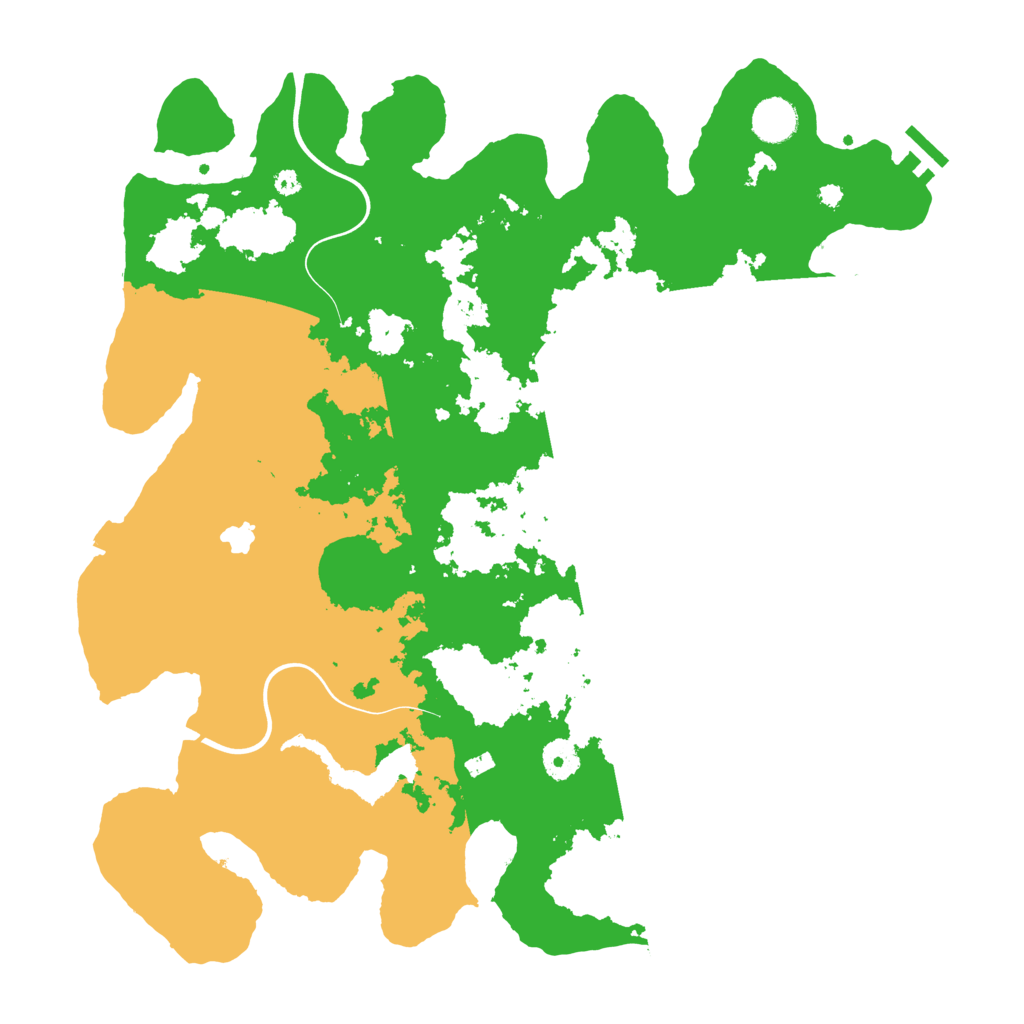 Biome Rust Map: Procedural Map, Size: 4000, Seed: 14730