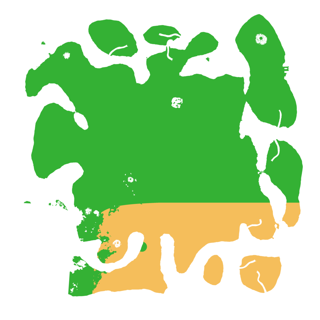 Biome Rust Map: Procedural Map, Size: 4250, Seed: 26114