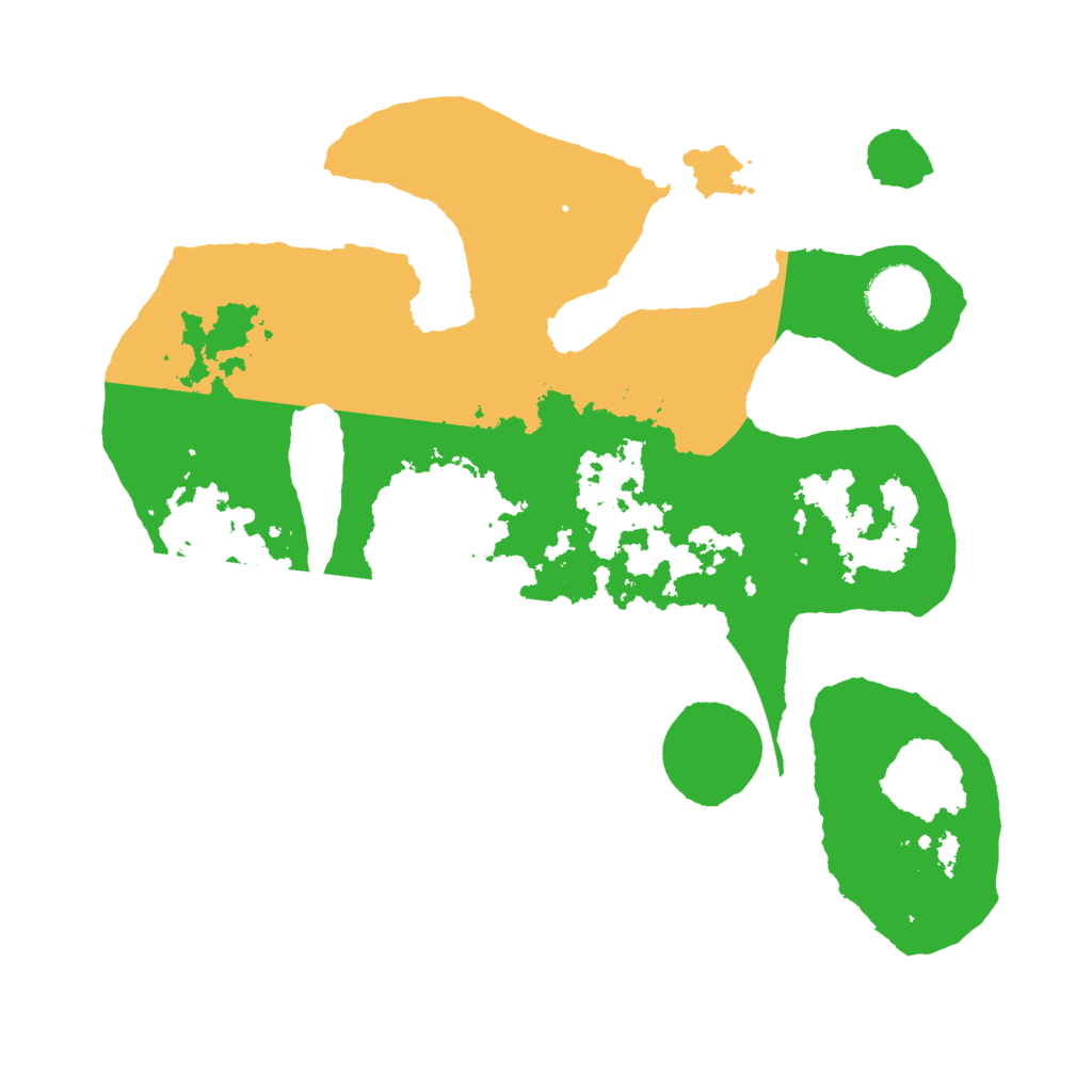 Biome Rust Map: Barren, Size: 3000, Seed: 485192