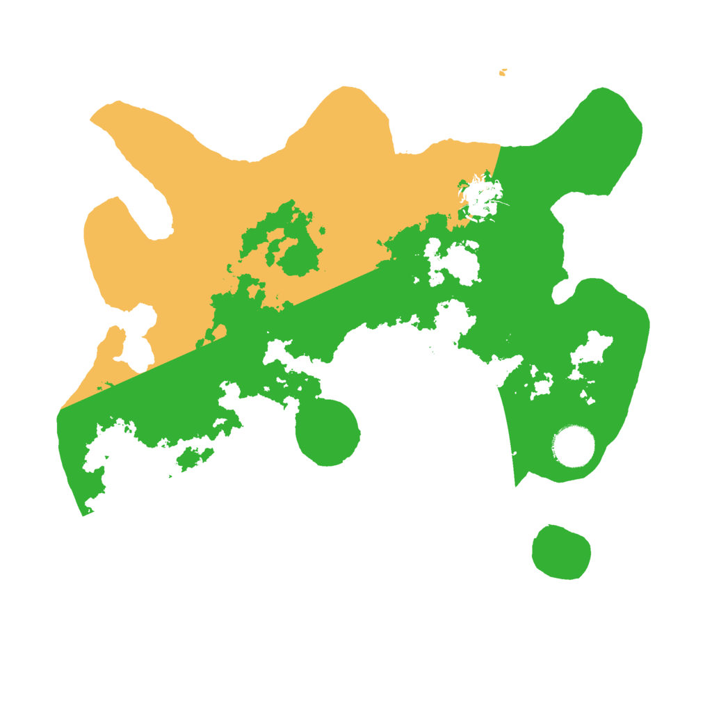 Biome Rust Map: Barren, Size: 3000, Seed: 346761