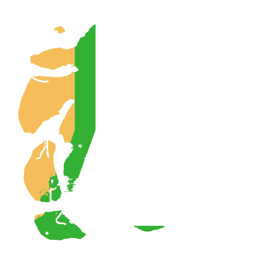 Biome Rust Map: Procedural Map, Size: 3700, Seed: 20320489