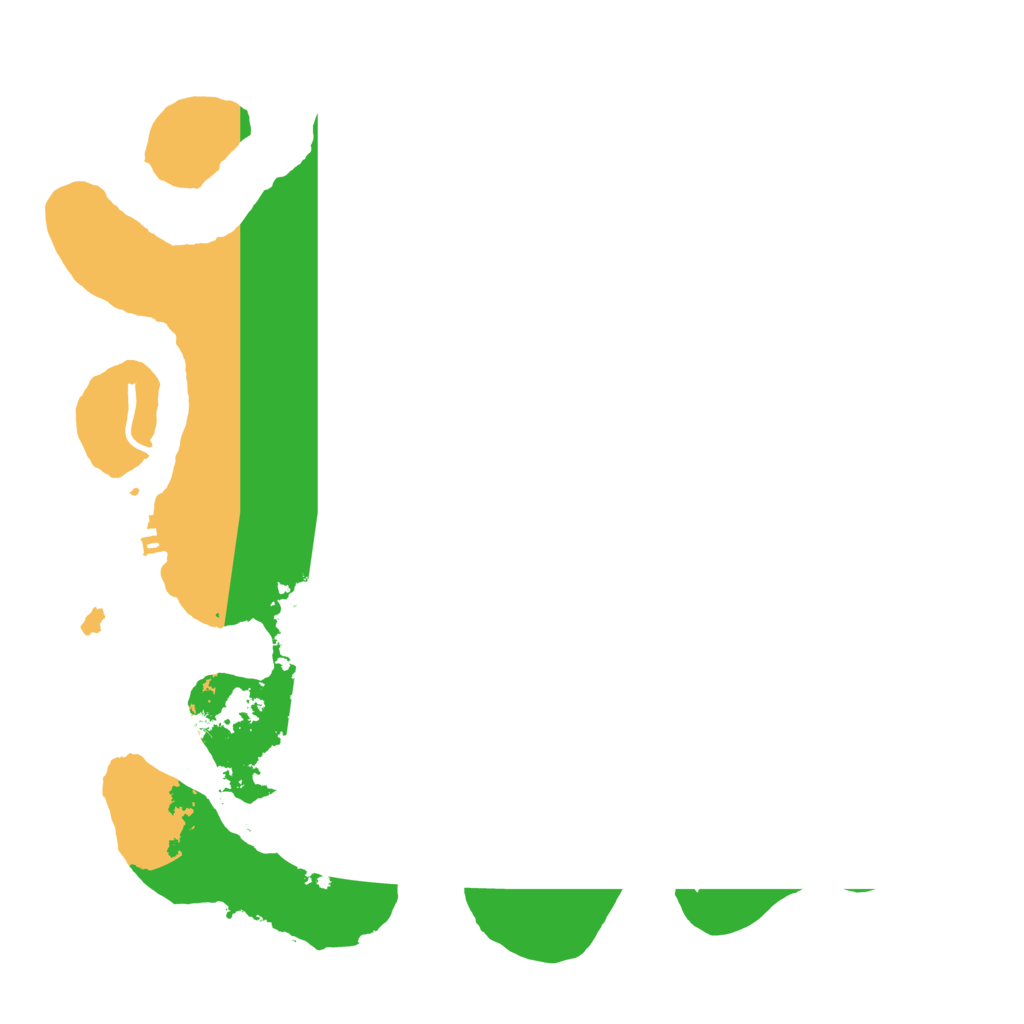 Biome Rust Map: Procedural Map, Size: 3500, Seed: 71237232