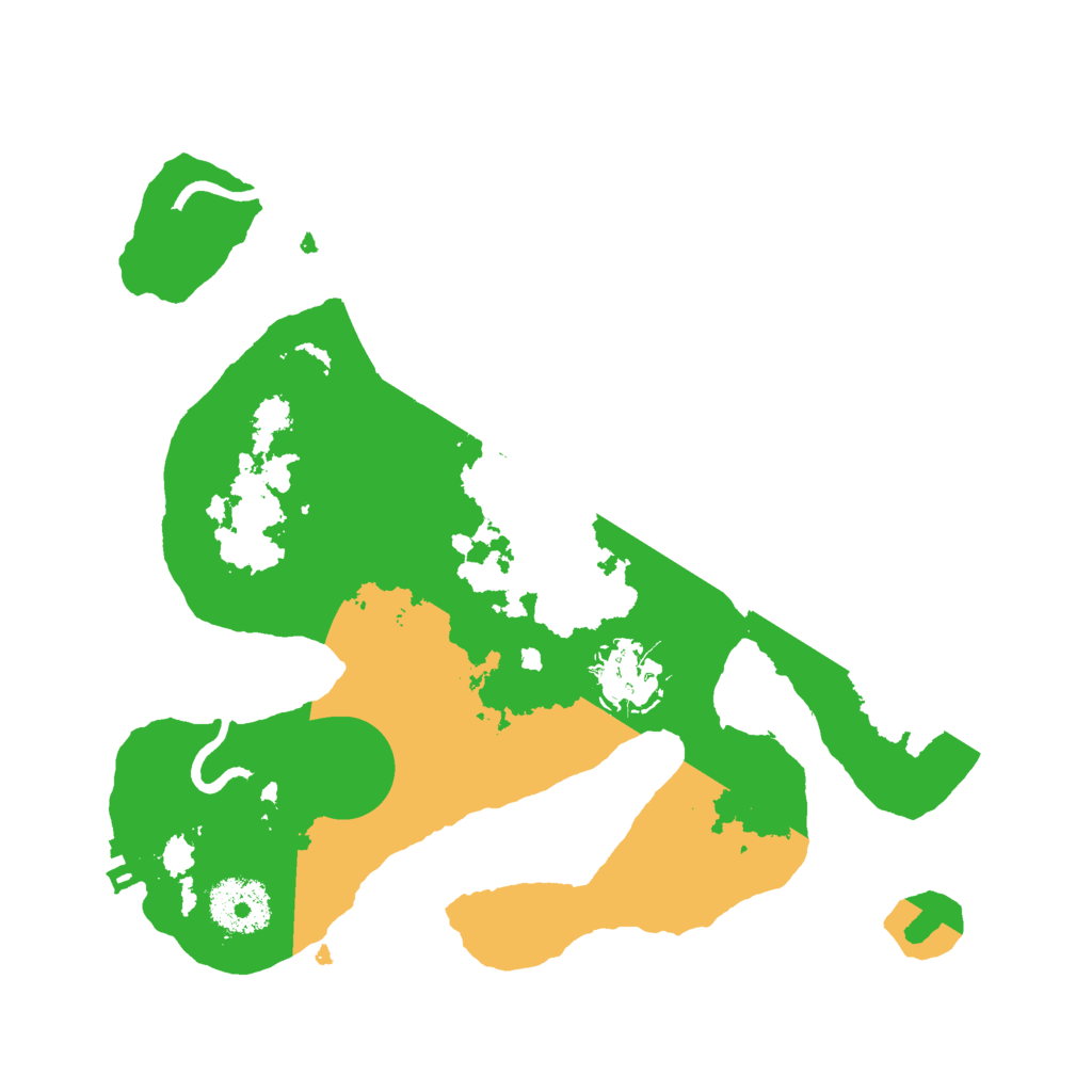 Biome Rust Map: Procedural Map, Size: 2800, Seed: 20210