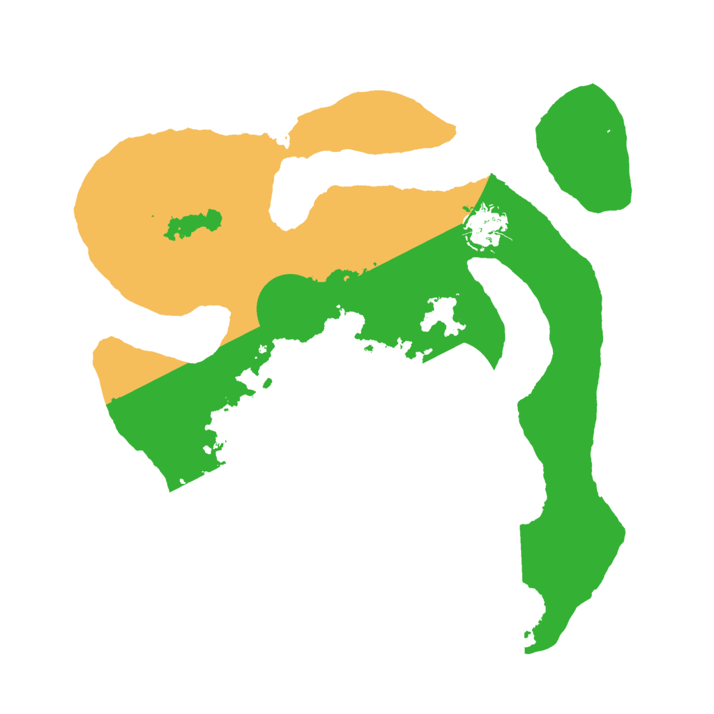 Biome Rust Map: Barren, Size: 3000, Seed: 356572