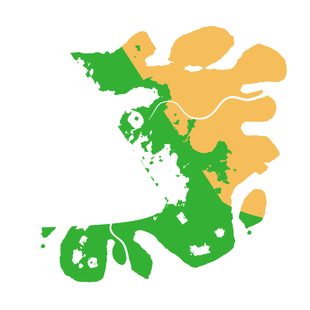 Biome Rust Map: Procedural Map, Size: 3000, Seed: 700112