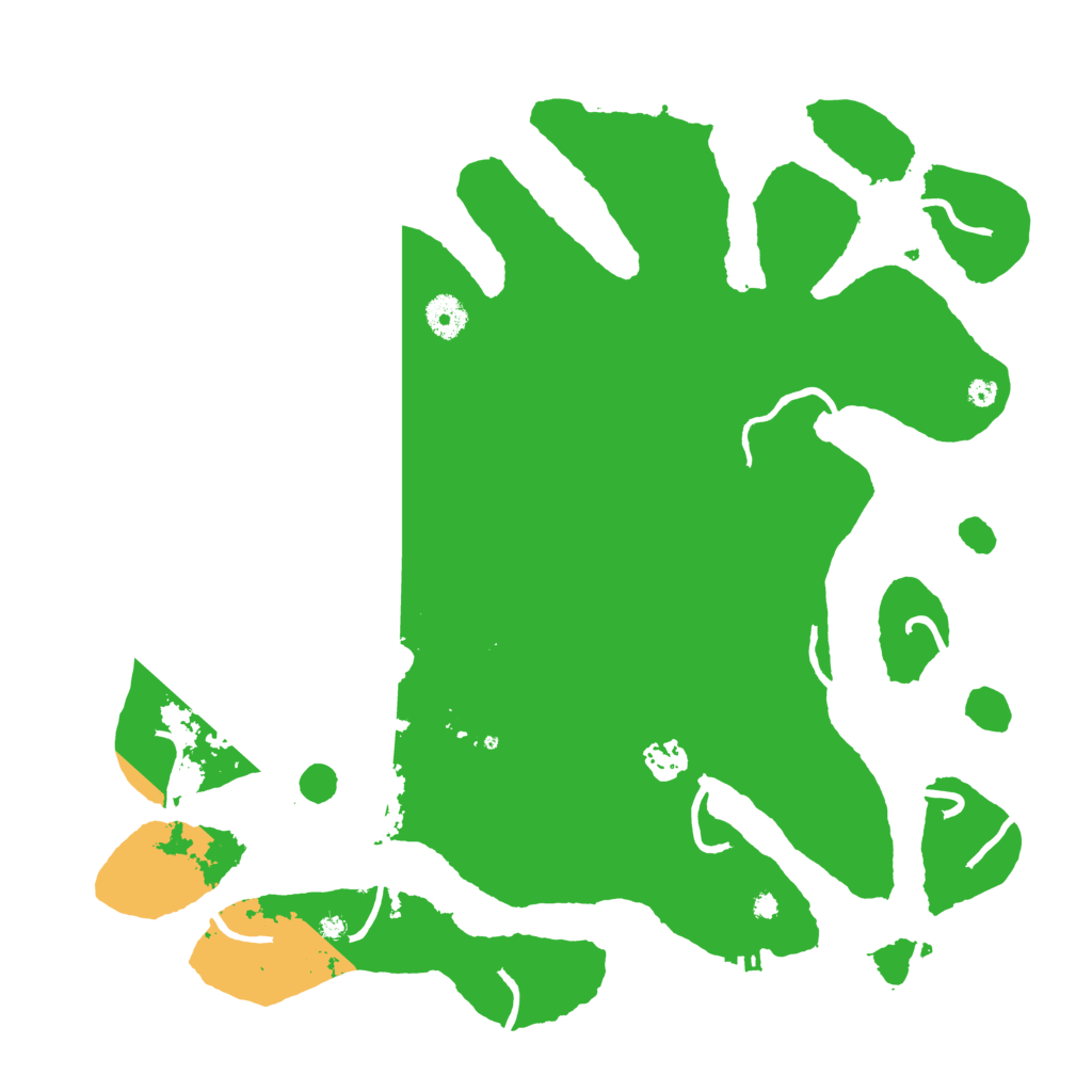 Biome Rust Map: Procedural Map, Size: 3950, Seed: 1966542741