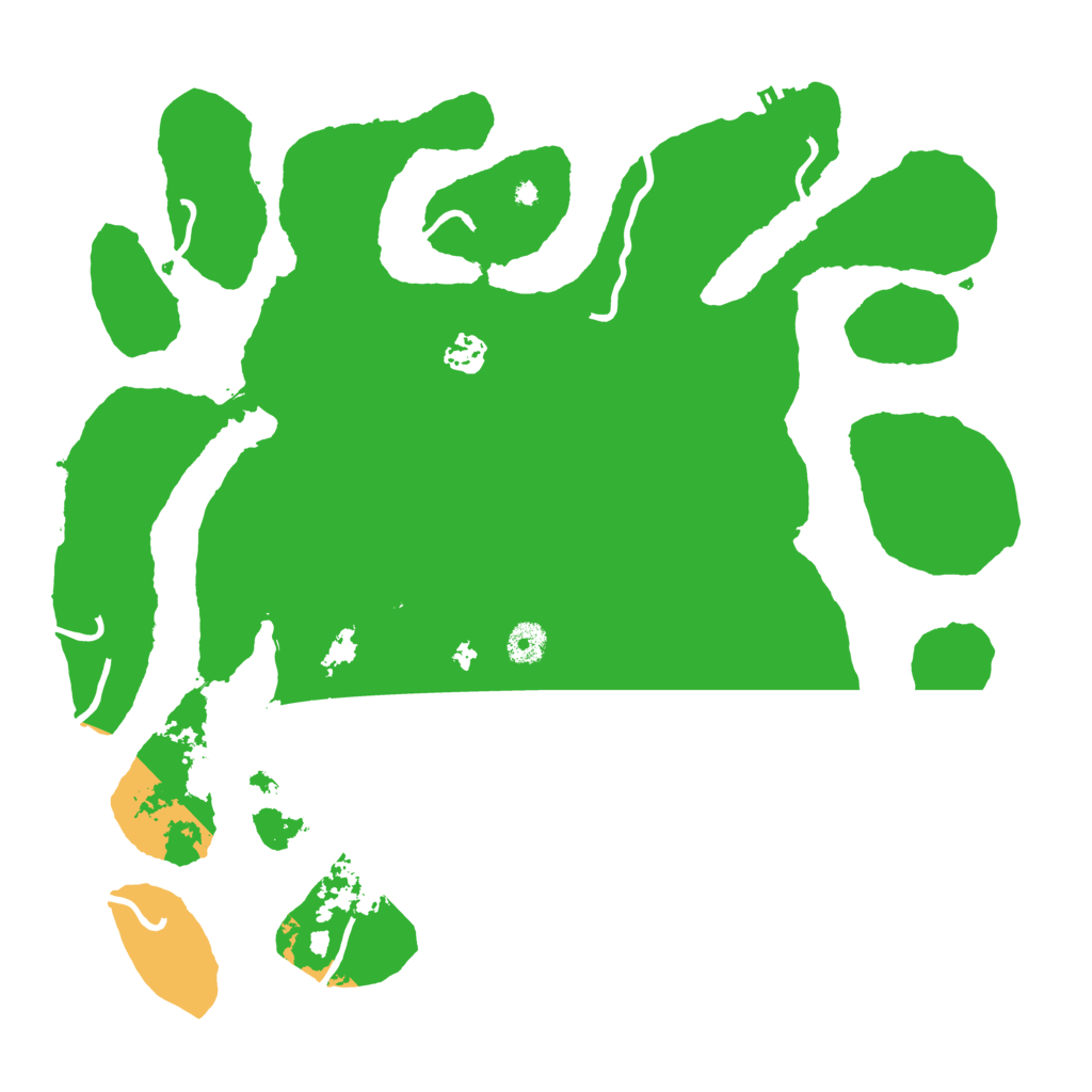 Biome Rust Map: Procedural Map, Size: 4000, Seed: 7447