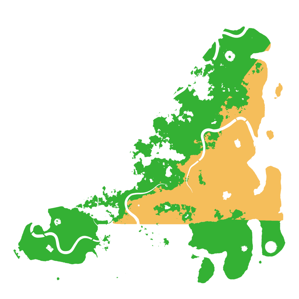 Biome Rust Map: Procedural Map, Size: 4500, Seed: 750