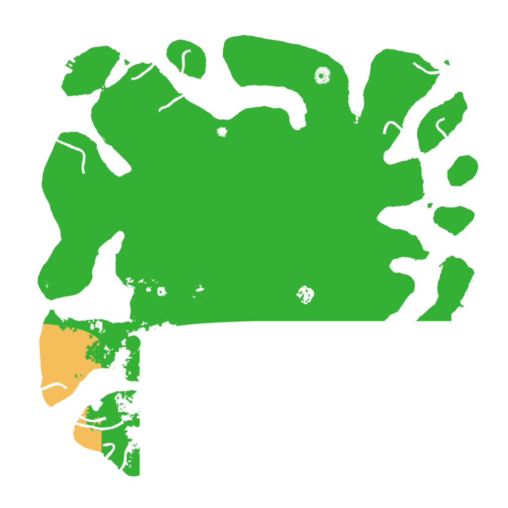 Biome Rust Map: Procedural Map, Size: 4500, Seed: 3141592