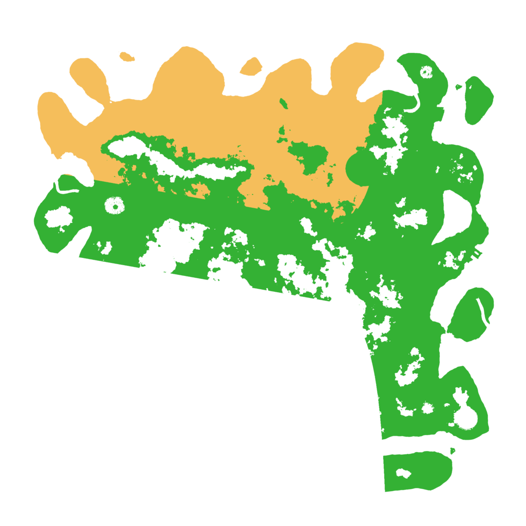Biome Rust Map: Procedural Map, Size: 4250, Seed: 9046