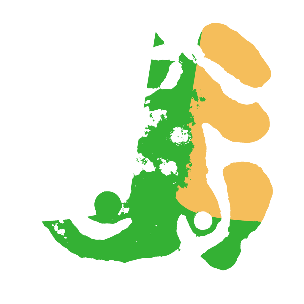 Biome Rust Map: Barren, Size: 3000, Seed: 1120727392