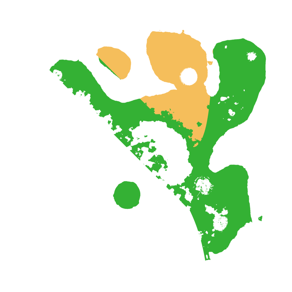 Biome Rust Map: Procedural Map, Size: 3000, Seed: 200091