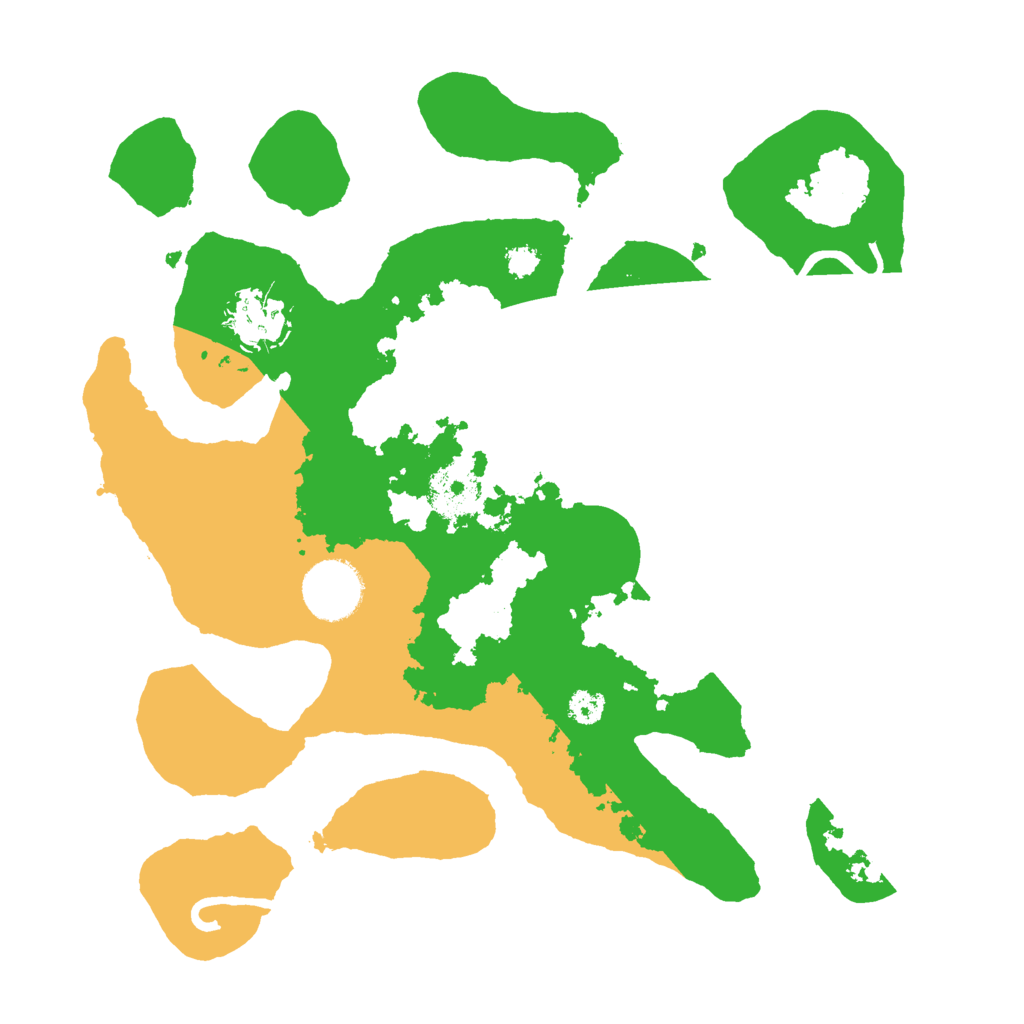 Biome Rust Map: Procedural Map, Size: 3000, Seed: 465925