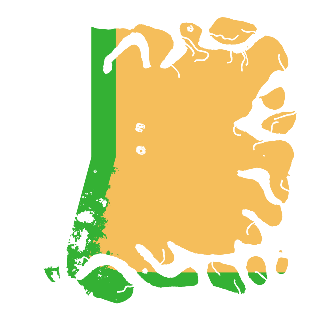 Biome Rust Map: Procedural Map, Size: 5000, Seed: 13372000