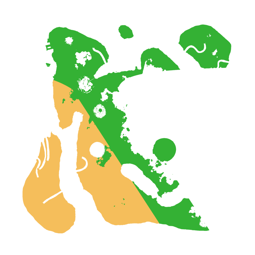Biome Rust Map: Procedural Map, Size: 3000, Seed: 868633210