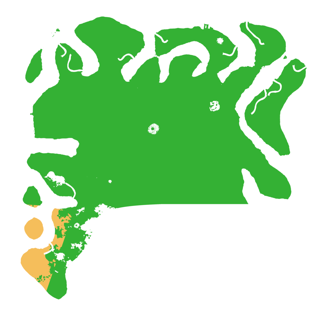 Biome Rust Map: Procedural Map, Size: 4500, Seed: 37461982