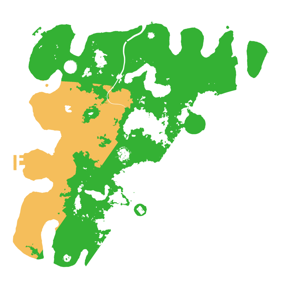 Biome Rust Map: Procedural Map, Size: 4000, Seed: 1880805891