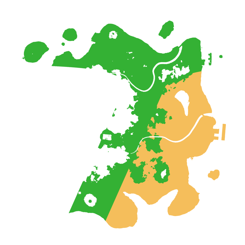 Biome Rust Map: Procedural Map, Size: 3000, Seed: 275