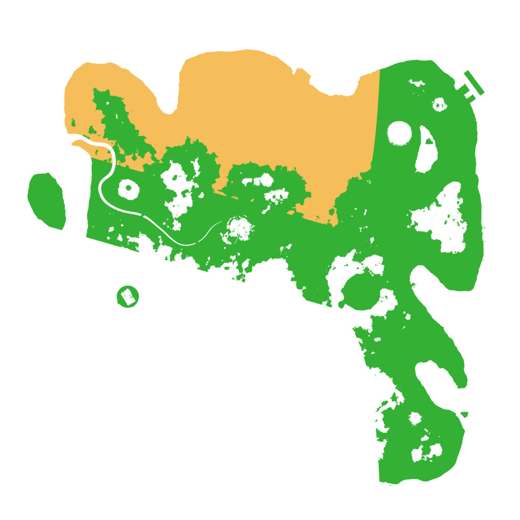 Biome Rust Map: Procedural Map, Size: 3764, Seed: 2147483647
