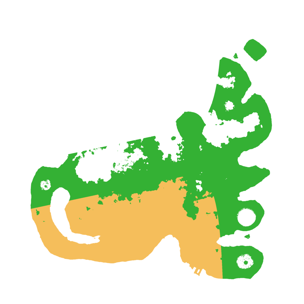 Biome Rust Map: Procedural Map, Size: 3000, Seed: 5748