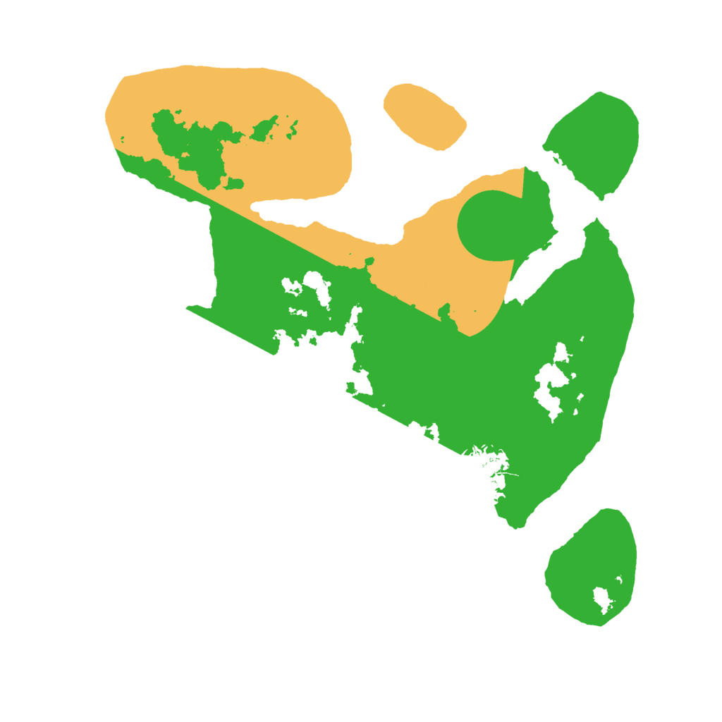 Biome Rust Map: Barren, Size: 2700, Seed: 1129767560