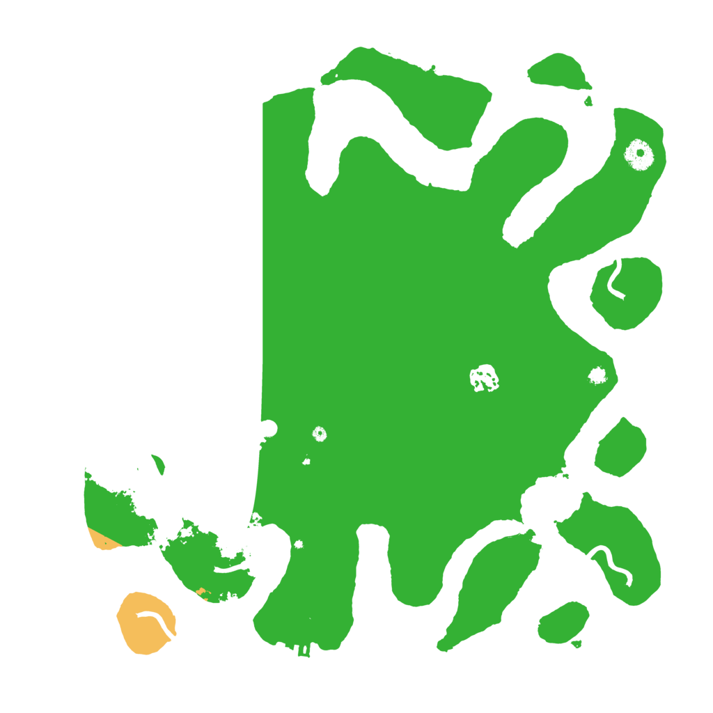 Biome Rust Map: Procedural Map, Size: 3700, Seed: 2142619397