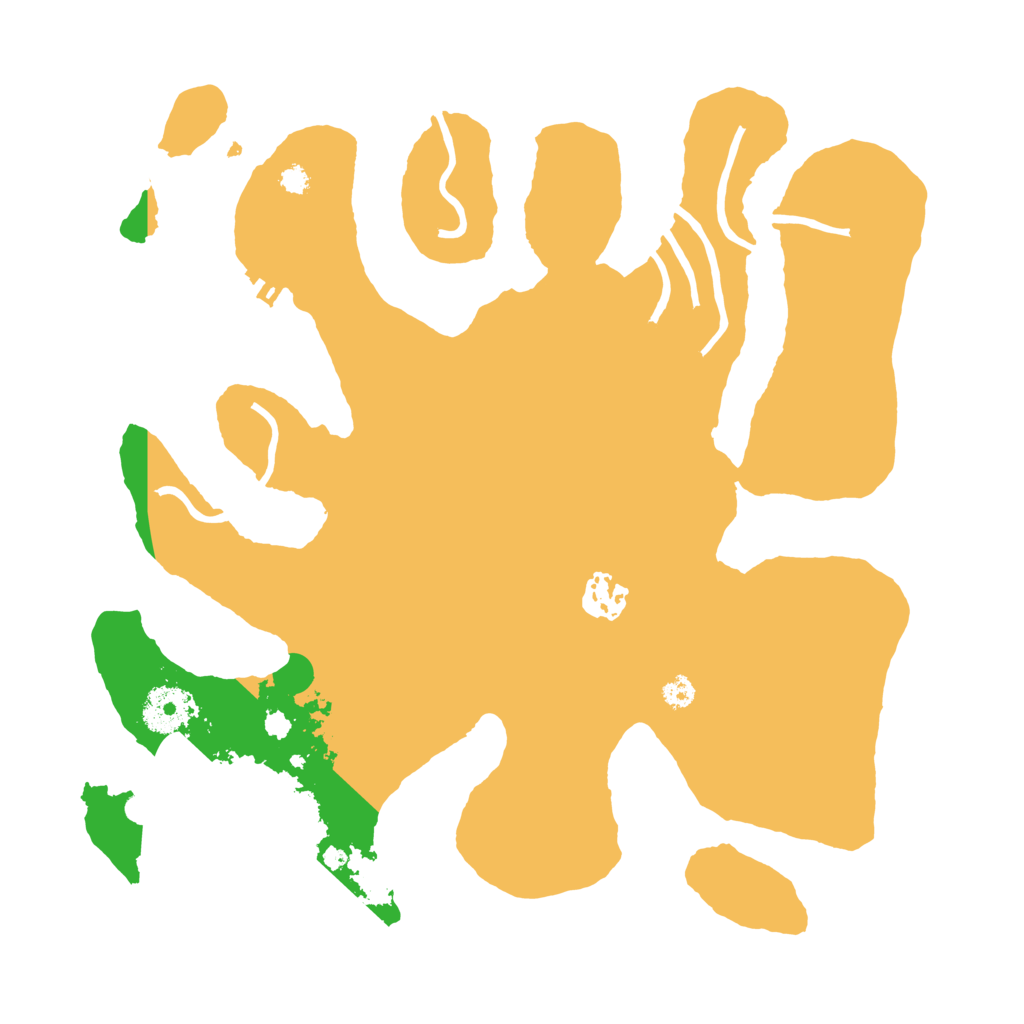 Biome Rust Map: Procedural Map, Size: 3300, Seed: 774574