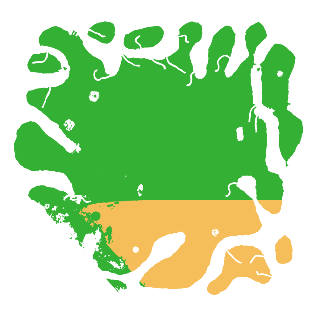 Biome Rust Map: Procedural Map, Size: 4500, Seed: 589797257