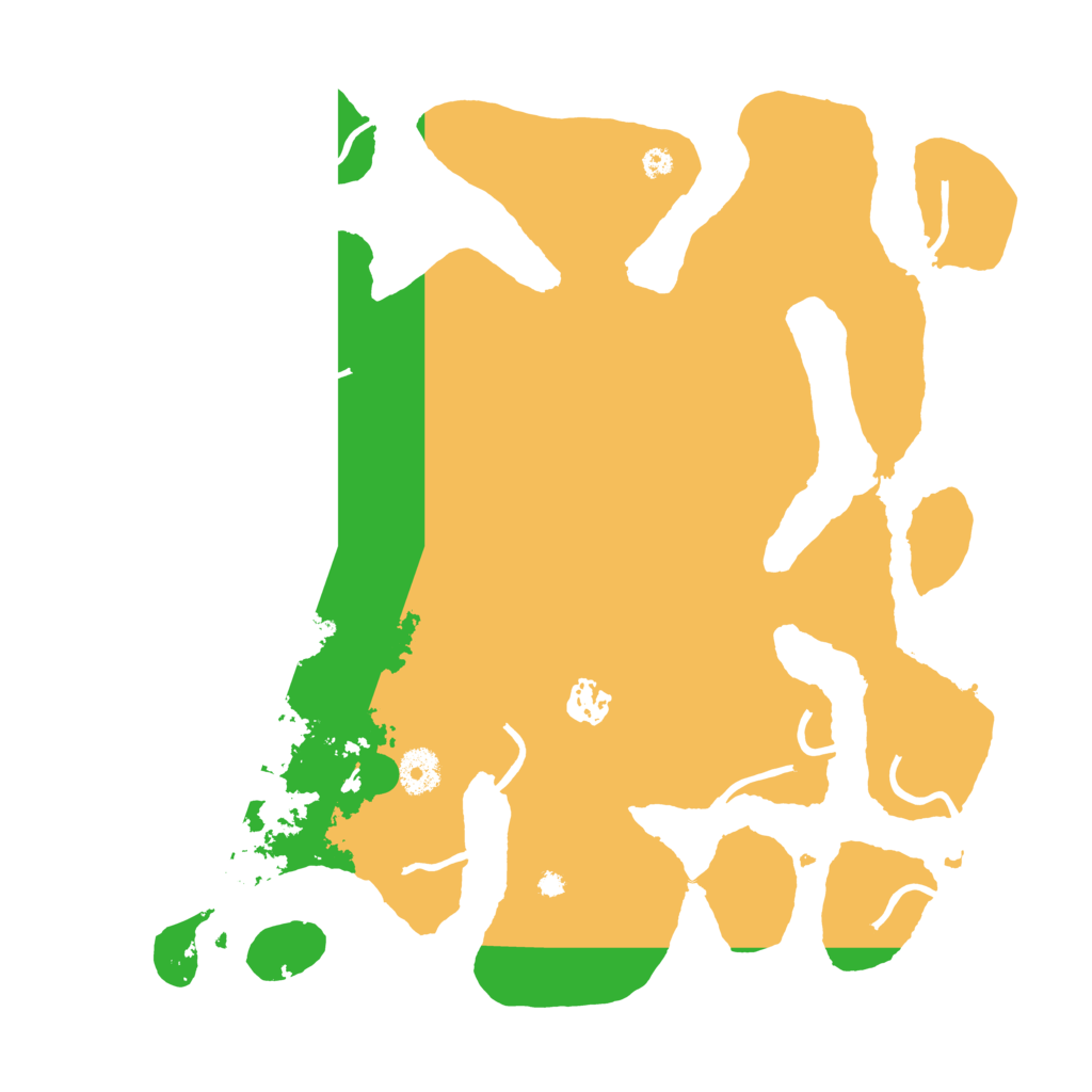 Biome Rust Map: Procedural Map, Size: 3700, Seed: 204582651